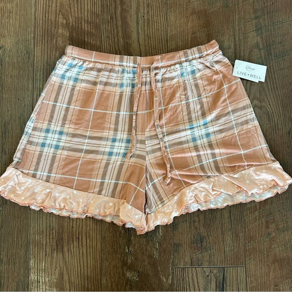 Live Well Sleep Pale Blush Pjs Loungewear Shorts Pale Blush Medium